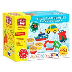 Набор для лепки "Пластилиновое мыло. Любимые игрушки" Росмэн