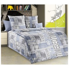 Постельное белье «Грей», бязь (1.5) Текс Дизайн