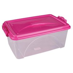 КОНТЕЙНЕР ПРЯМОУГ. 11,5 Л С КРЫШКОЙ И РУЧКАМИ "АЛЬТЕРНАТИВА" М425 Alternativa