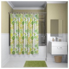 Штора для ванной комнаты, 180*180см, полиэстер, P01P118i11, IDDIS