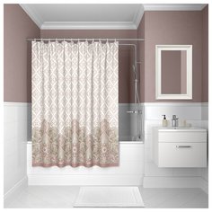 Штора для ванной комнаты, 200*180см, полиэстер, D08P218i11, IDDIS