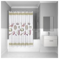 Штора для ванной комнаты, 180*180см, PEVA, P28PV11i11, IDDIS