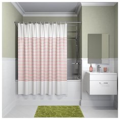 Штора для ванной комнаты, 200*240см, полиэстер, B43P224i11, IDDIS