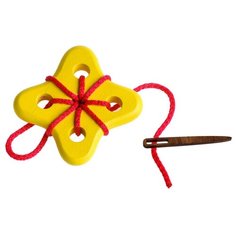 Шнуровка "Цветок №3", 3 детали Томик