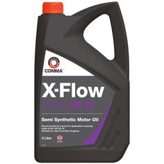 Полусинтетическое моторное масло Comma X-Flow Type F 5W-30, 5 л