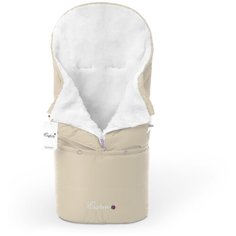 Конверт в коляску Esspero Transformer White (натуральная 100% шерсть) (Beige)