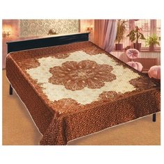 Покрывало Marianna Корона, 200 х 220 см, коричневый