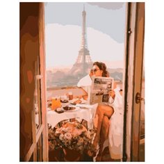Картина по номерам Paintboy "Утренние новости", 40x50 см