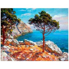 Картина по номерам Paintboy "Крымский пейзаж", 40x50 см