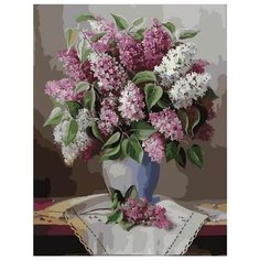 Картина по номерам Paintboy "Сирень 2", 40x50 см