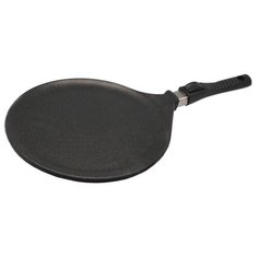 Сковорода блинная BAF Gigant newline induction 5001 08 28 0-I, 28 см, съемная ручка, черный