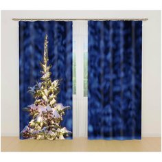 Фотошторы 18583, 145*260 см, 2 шт. Сирень