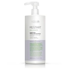 RP RESTART BALANCE PURIFYING MICELLAR SHAMPOO Шампунь мицеллярный для жирной кожи, 1000 мл Revlon Professional