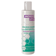 INDIGO HYALURON SHAMPOO Шампунь-вакцинация волос от выпадения, перхоти, жирности 200 мл