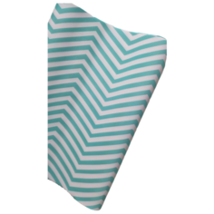 Бумага упаковочная зигзаг, ярко-голубая, 2шт., 49*70 см Юнион