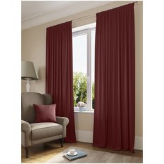 Шторы, 145*260 2 шт. (Габардин вишневый) Сирень