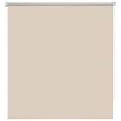 Рулонные шторы BLACKOUT / БЛЭКАУТ 40 см х 160 см Кремовый бисквит Плайн DECOFEST
