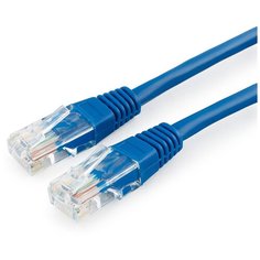 Патч-корд медный UTP Cablexpert PP10-10M/B кат.5e, 10м, литой, многожильный (синий)