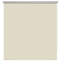 Рулонные шторы BLACKOUT / БЛЭКАУТ 80 см х 160 см Ванильный Селия DECOFEST
