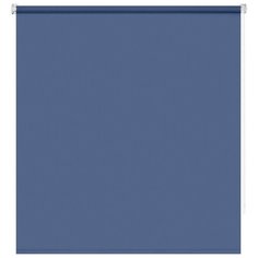 Рулонные шторы 160 см х 175 см Синий Плайн DECOFEST