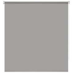 Рулонные шторы 160 см х 175 см Серый Плайн DECOFEST