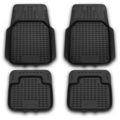 Коврики в салон универсальные Lider, 4 шт. (полиуретан, серые) Element