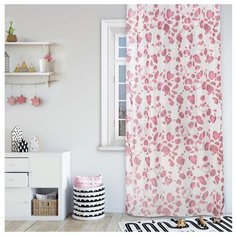 Тюль Волшебная ночь Hello Kitty 3637882 на ленте 270 см белый, розовый