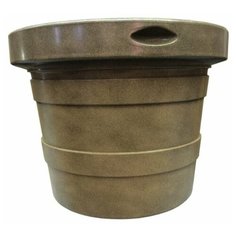 Горшок кашпо La Tourelle на 50 литров, диаметром 55 см, высота горшка 41 см, вес 1,5 кг. Материал: прочный пластик. Цвет: Светло - терракотовый. Качество ТЕК.А.ТЕК, Россия