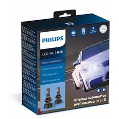 Лампа автомобильная светодиодная Philips H11 12/24V-LED (PGJ19-2) 5800K 18W Ultinon Pro9000 HL LED (к.уп.2 шт.)