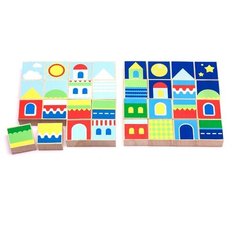 Деревянный пазл "Городок. День/ночь" Томик