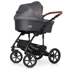 Коляска BELLA LIFE (2 в 1) (RIKO BASIC) 06 Anthracite (графит)