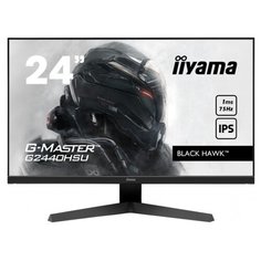 Монитор Iiyama 23.8" G2440HSU-B1 черный IPS LED 1ms 16:9 HDMI M/ M матовая 250cd 178гр/178гр 1920x1080 DisplayPort