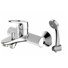 Смеситель для ванны с душем Bravat DROP-D короткий нос F648162C-B-RUS