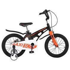 Детский велосипед MaxiScoo Cosmic Стандарт 16" Черный Матовый