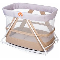 Колыбель-манеж (2-в-1) Babyhit Rocking Crib (beige)