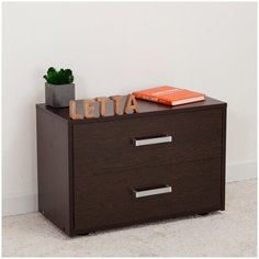 Комод Ультра 2 ящика Венге 616х426х298 Letta