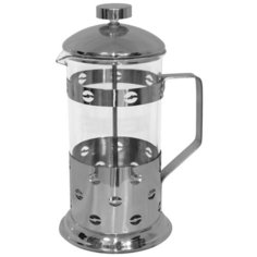 ЧАЙНИК ЗАВАР. СТЕКЛО 800 МЛ, КРЫШКА С ПРЕССОМ "CAFFÈ" (1/12) "MALLONY" B535-800ML