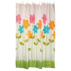 ШТОРА ДЛЯ ВАННОЙ 180*180 СМ (ПОЛИЭСТЕР) (1/36) "РЫЖИЙ КОТ" SC-PE-12