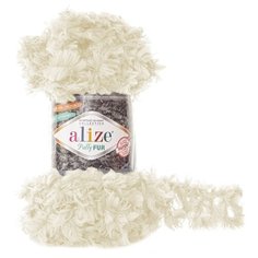 Пряжа для вязания Ализе Puffy Fur (100% полиэстер) 5х100г/6м цв.6113 Alize
