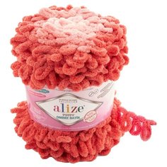 Пряжа для вязания Ализе Puffy Ombre Batik (100% микрополиэстер) 1х600г/55м цв.7416 Alize