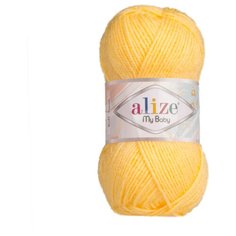 Пряжа для вязания Ализе My Baby (100% акрил) 5х50г/150м цв.566 цыпленок Alize