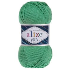 Пряжа для вязания Ализе Diva Plus (100% микрофибра акрил) 5х100г/220м цв.255 ярк.оливковый Alize