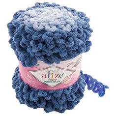 Пряжа для вязания Ализе Puffy Ombre Batik (100% микрополиэстер) 1х600г/55м цв.7425 Alize