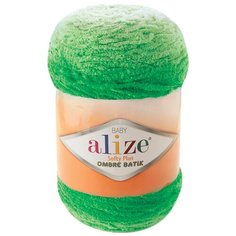 Пряжа для вязания Ализе Softy Plus Ombre Batik (100% микрополиэстер) 1х500г/600м цв.7287 Alize