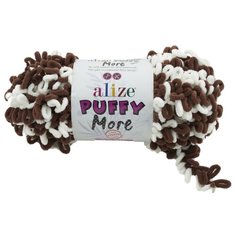 Пряжа для вязания Ализе Puffy More (100% микрополиэстер) 2х150г/11,5м цв.6288 Alize