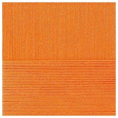 Пряжа для вязания ПЕХ Классический хлопок (100% мерсеризованный хлопок) 5х100г/250м цв.485 желтооранжевый Пехорка