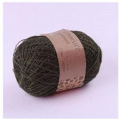 Пряжа для вязания ПЕХ Аграмант (100% джут) 5х100г/360м цв.176 (007) зеленый Пехорка
