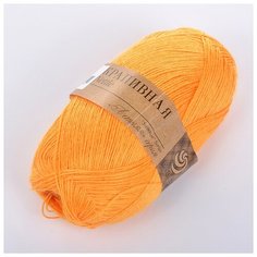 Пряжа для вязания ПЕХ Крапивная (100% крапива) 5х50г/250м цв.074 крокус Пехорка