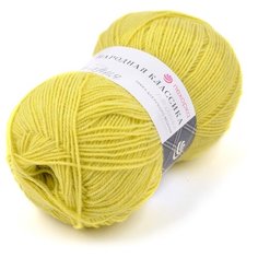 Пряжа для вязания ПЕХ Народная классика (30% шерсть, 70% акрил) 5х100г/400м цв.1156 св.липа Пехорка