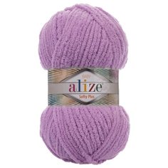 Пряжа для вязания Ализе Softy Plus (100% микрополиэстер) 5х100г/120м цв.047 багряник Alize